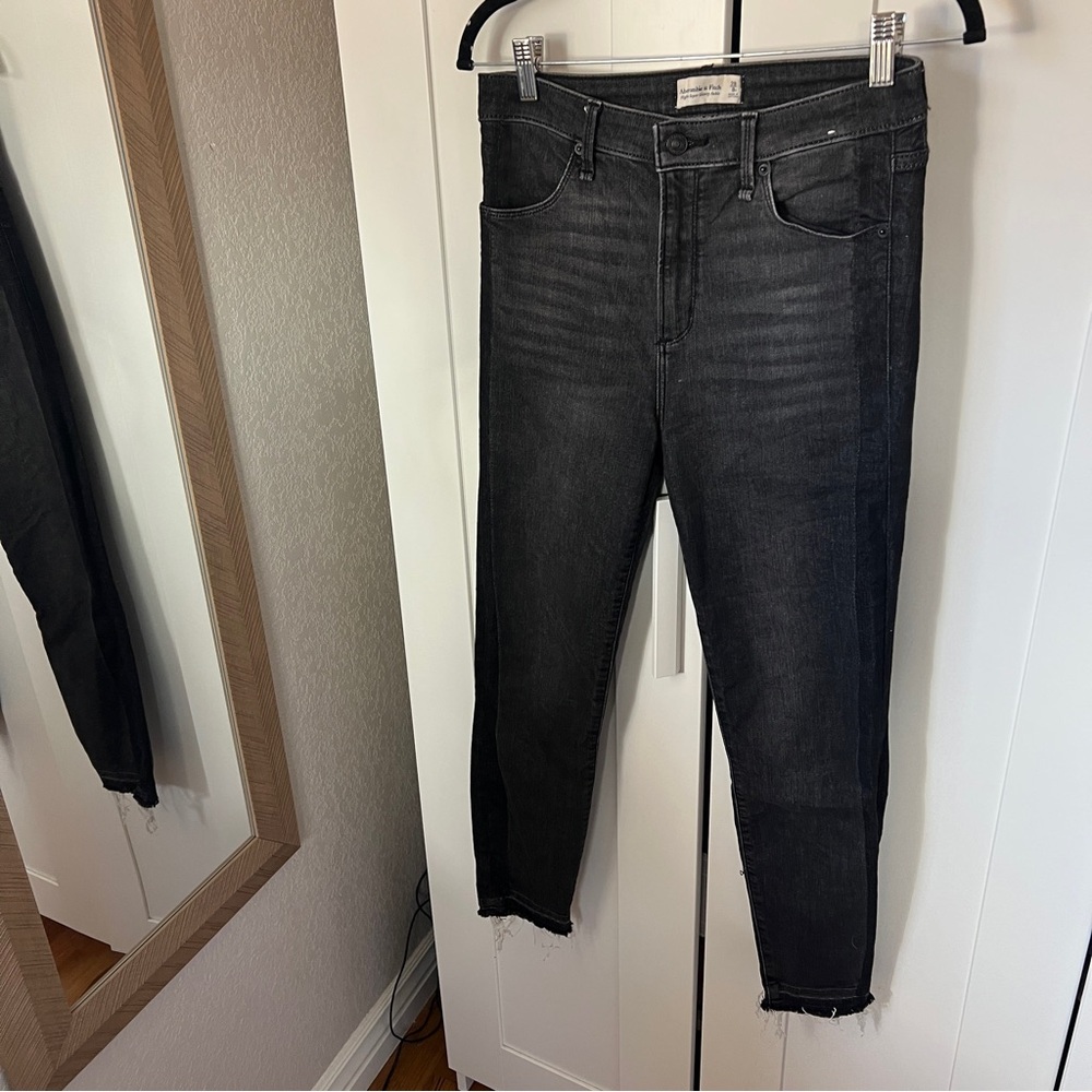 Abercrombie High Super Skinny Ankle Jeans, Sz 29/8R